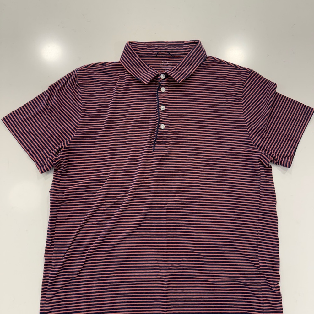 J Crew Men's Performance Polo Shirt